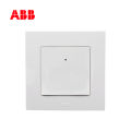 ABB开关插座由艺系列白色一位单控带灯开关10AX