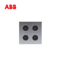 ABB智能家居i-家3路灯光开闭+1路场景带零线(银色)
