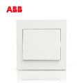 ABB开关插座永致系列白色一位单控开关10AX