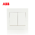 ABB开关插座永致系列白色二位双控开关10AX