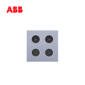 ABB智能家居i-家3路灯光开闭+1路场景带零线(烟灰色)