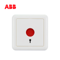 ABB开关插座德静系列白色报警开关6A