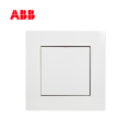 ABB开关插座由悦系列白色一位单控开关10AX