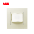 ABB开关插座由悦系列壁装红外探测器,珍珠金
