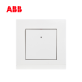 ABB开关插座由悦系列白色一位单控带灯开关10AX