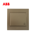 ABB开关插座永致系列朝霞金门铃开关