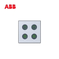 ABB智能家居i-家2路窗帘银色盖板